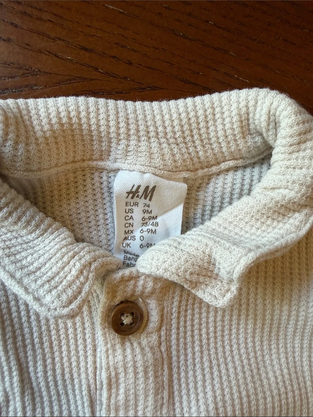 H&M Kids Matching Button-Down Shirts and Shorts and Pant